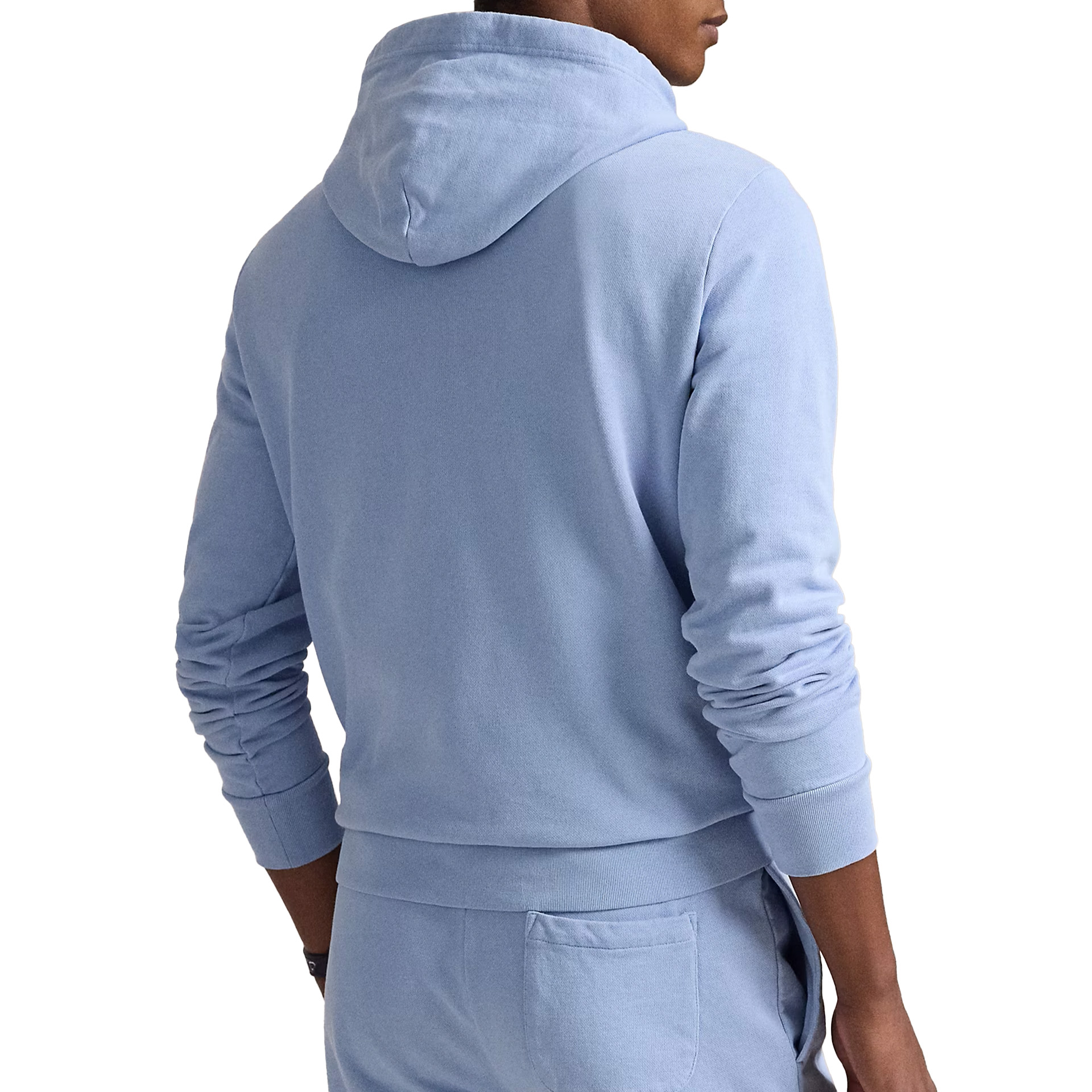 Ralph Lauren Loopback Terry-lsl-sws Chambray Blue