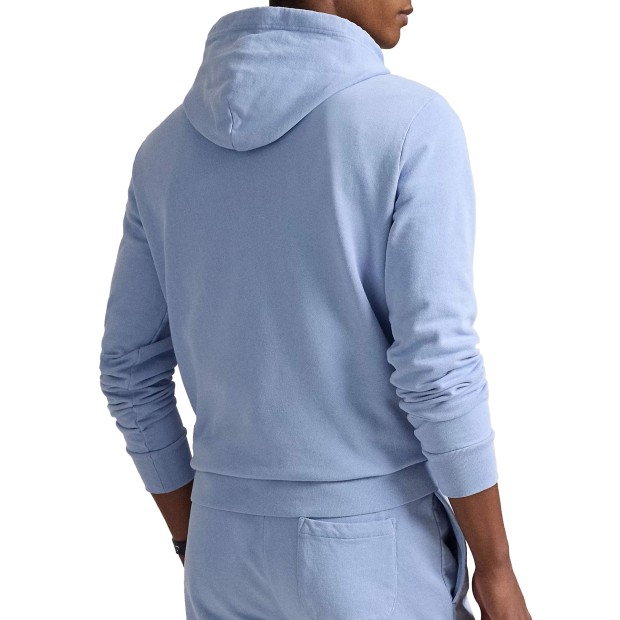 Ralph Lauren Loopback Terry-lsl-sws Chambray Blue