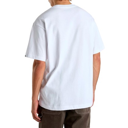 Vans T-shirt Left Chest Ii Loose White