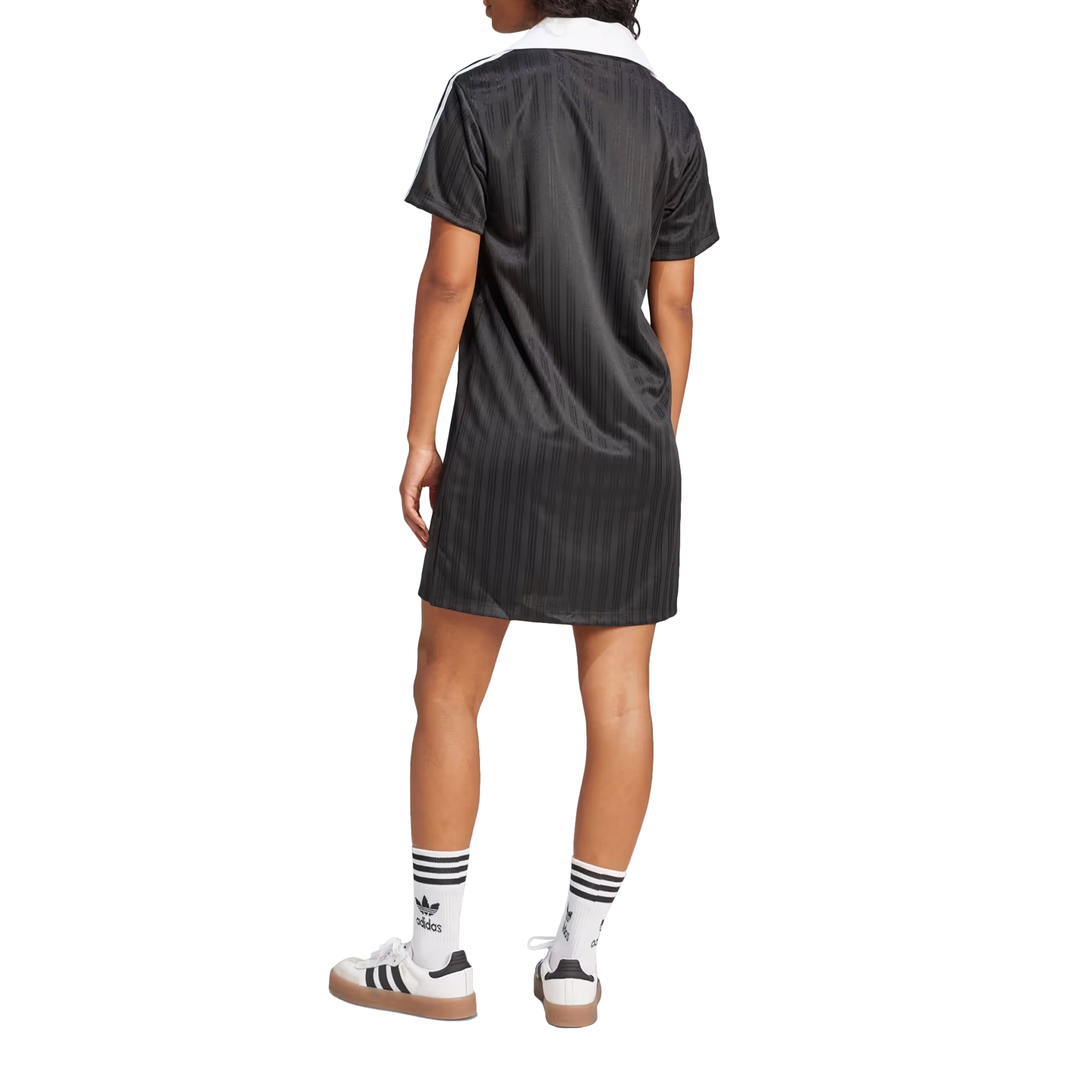 adidas Originals VESTIDO V-Neck Ss Black
