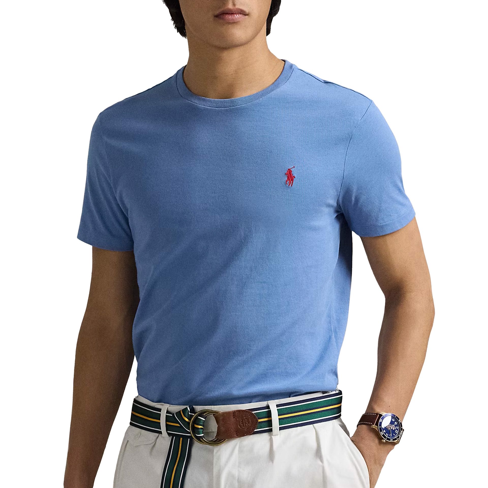 Ralph Lauren 26/1 Jersey-ssl-tsh Campus Blue/c3828