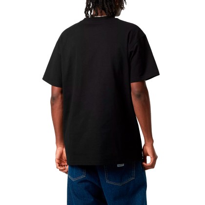 Carhartt Wip T-shirt American Script Black