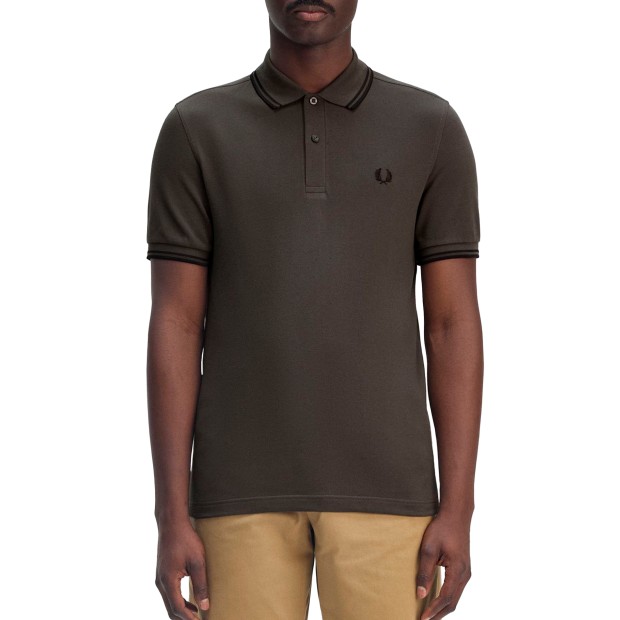 Fred Perry Polo Field Grn/black