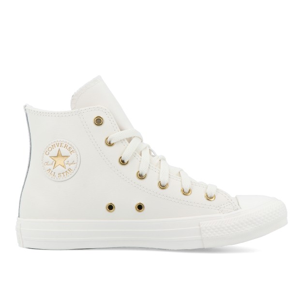 Converse Ctas Hi Egret/metallic Light Gold/egret