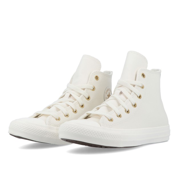 Converse Ctas Hi Egret/metallic Light Gold/egret