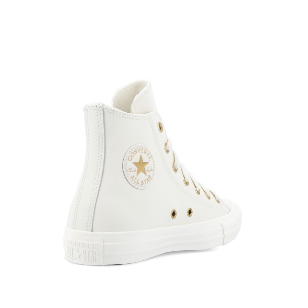 Converse Ctas Hi Egret/metallic Light Gold/egret