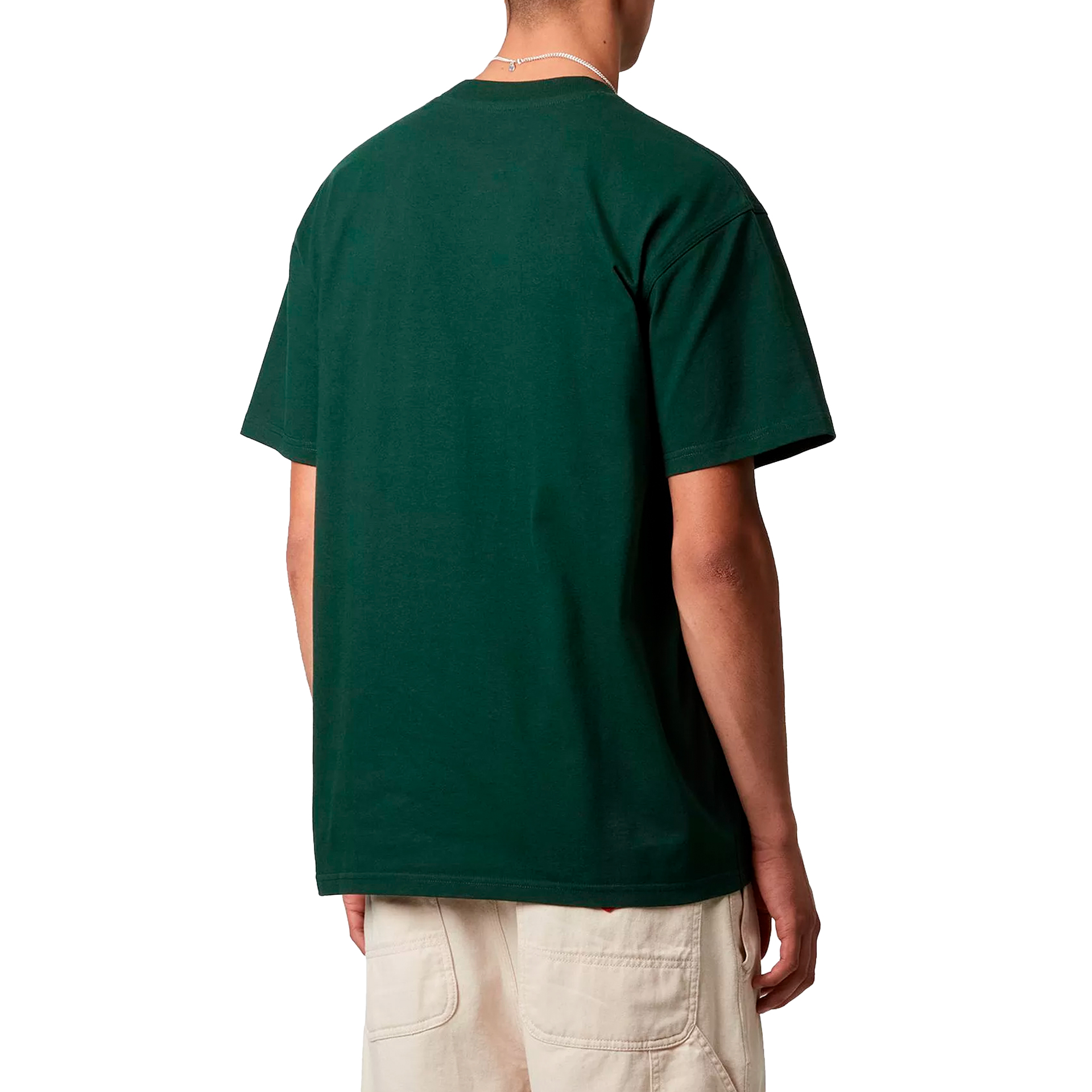 Carhartt Wip S/s American Script T-shirt Conifer