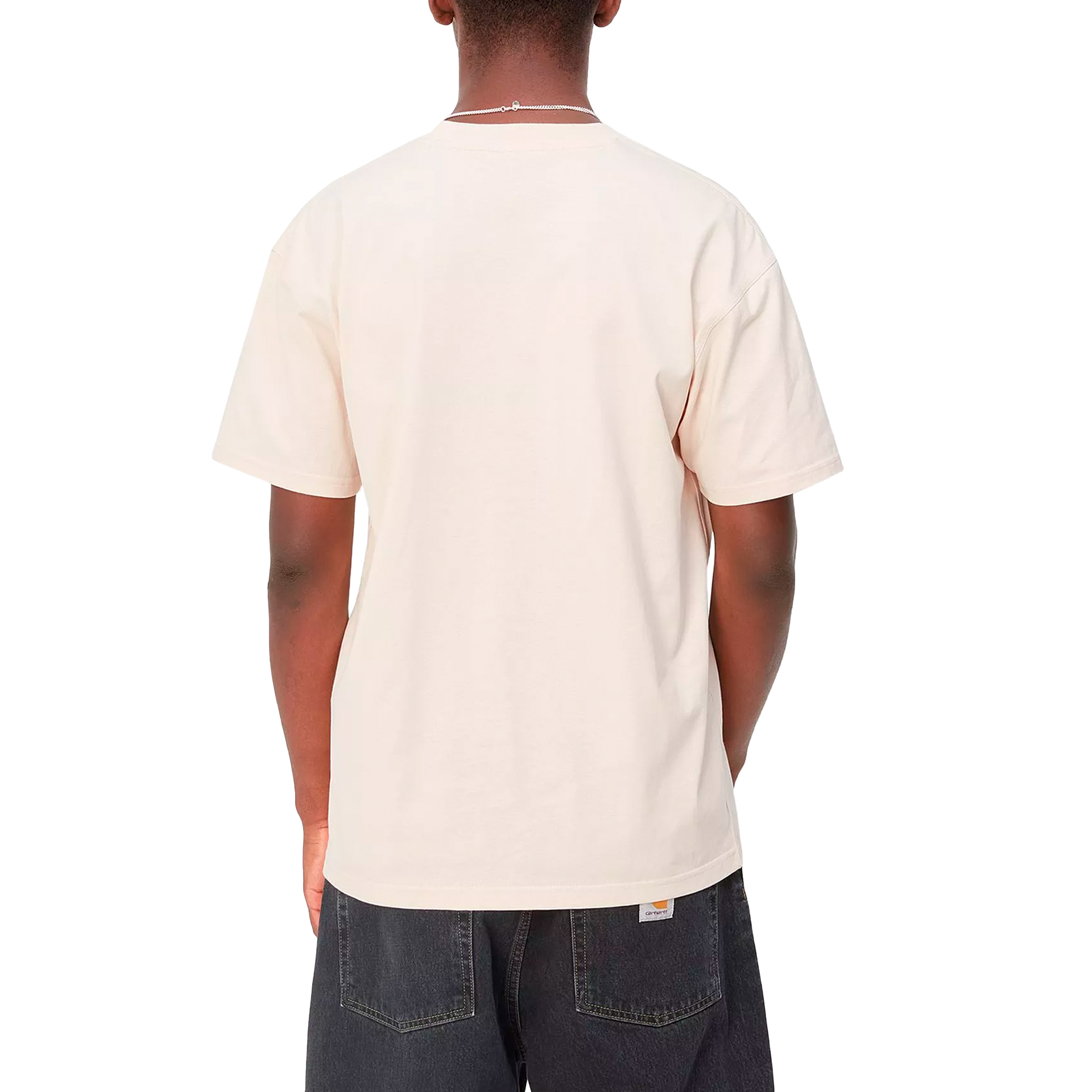 Carhartt Wip S/s American Script T-shirt Natural