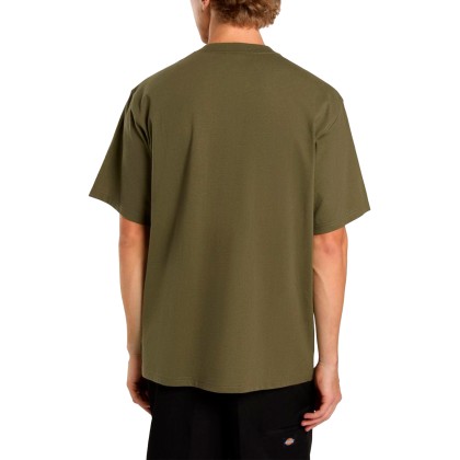 Dickies Clancy Heavyweight Tee Ss Military Gr