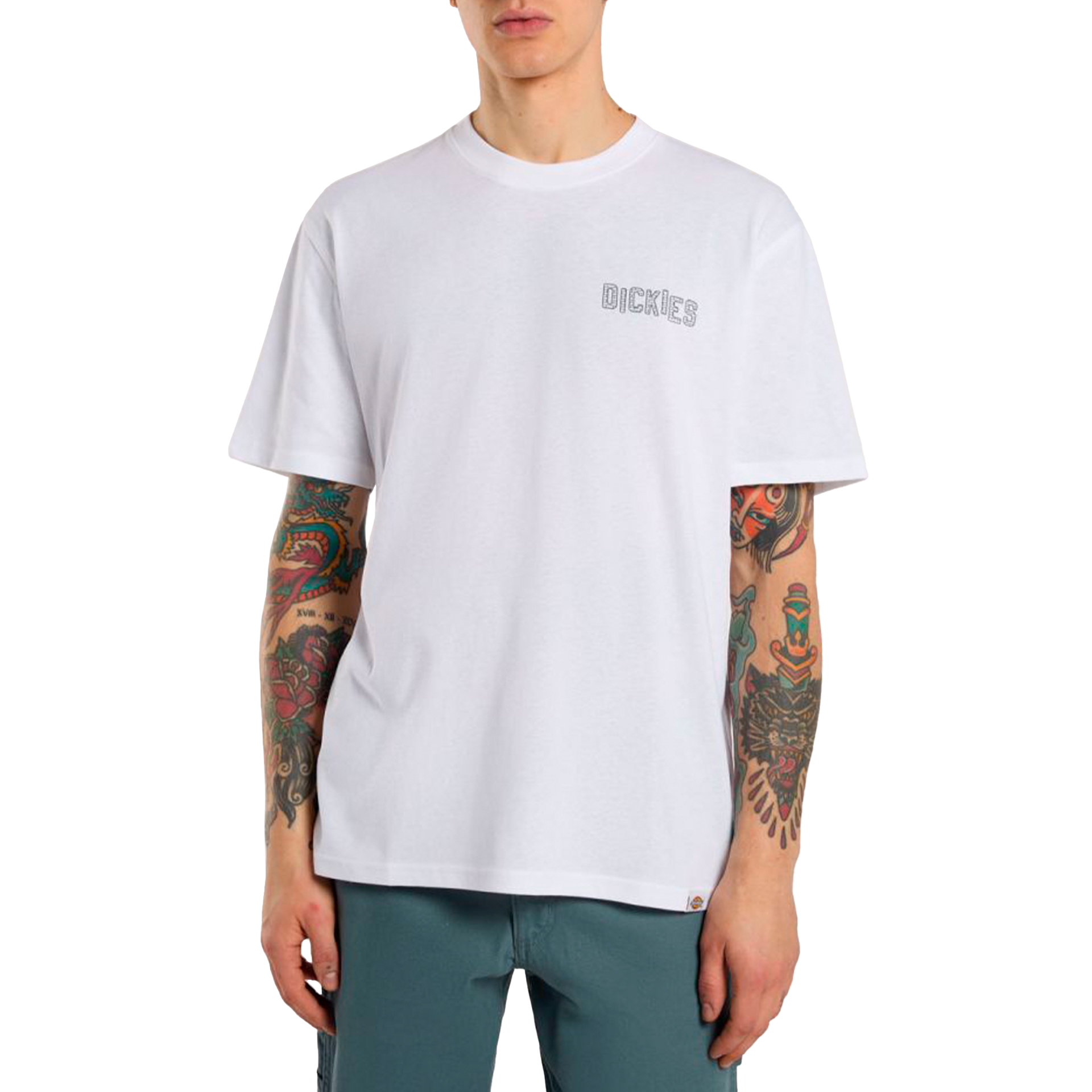 Dickies Bricklane Ss Tee White
