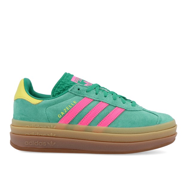 adidas Originals Gazelle Bold W Court Green / Lucid Pink / Pure Sulfur