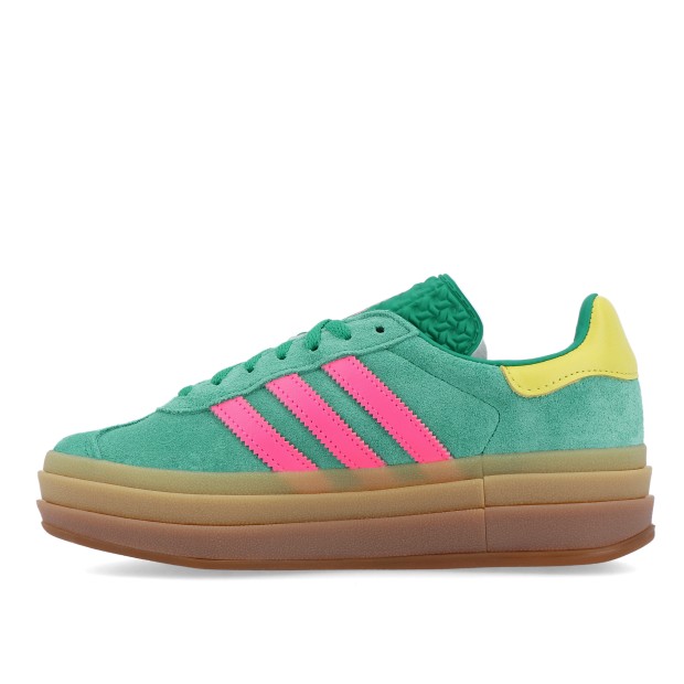 adidas Originals Gazelle Bold W Court Green / Lucid Pink / Pure Sulfur
