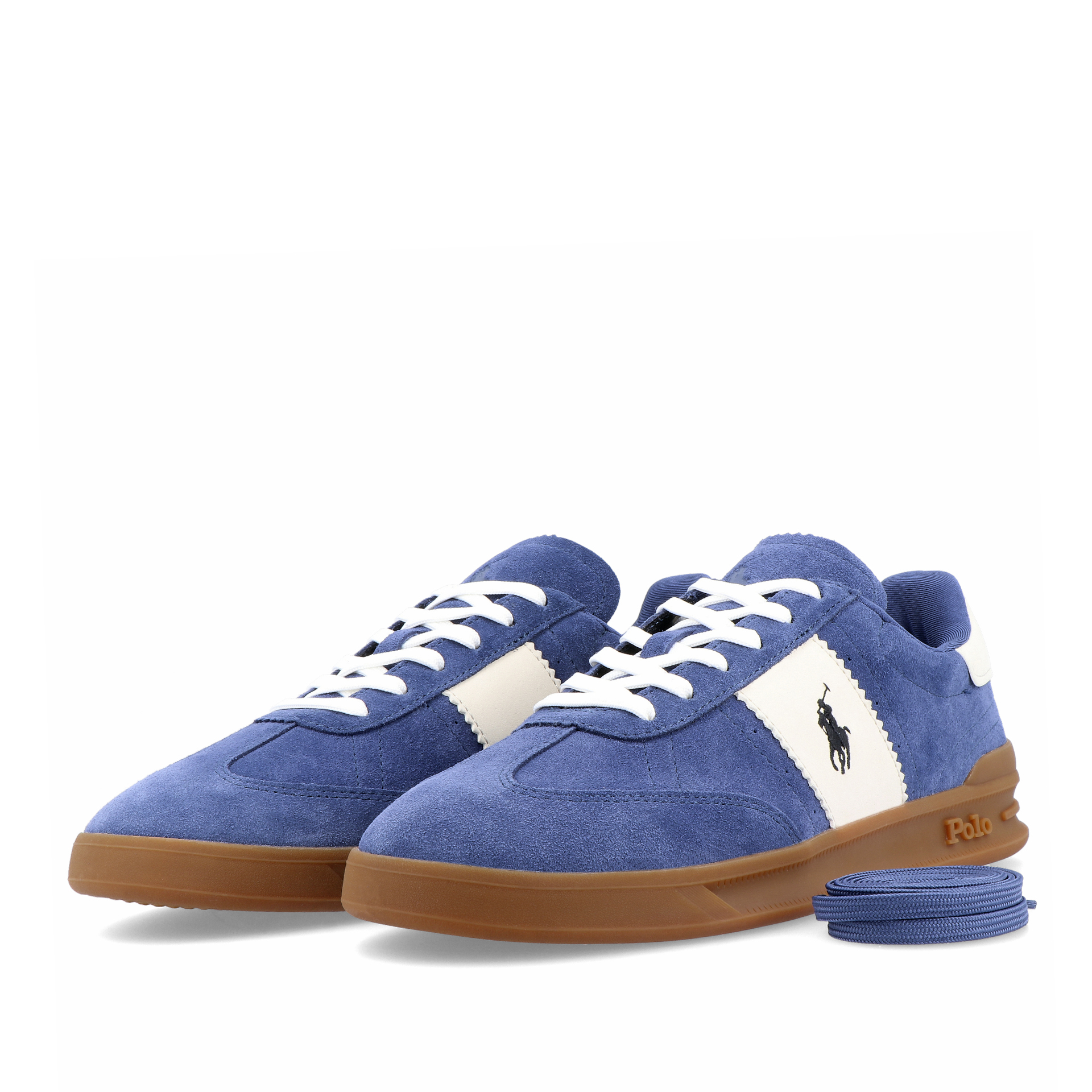 Ralph Lauren Hrt Aera Pp-sk-ltl Light Navy/cream