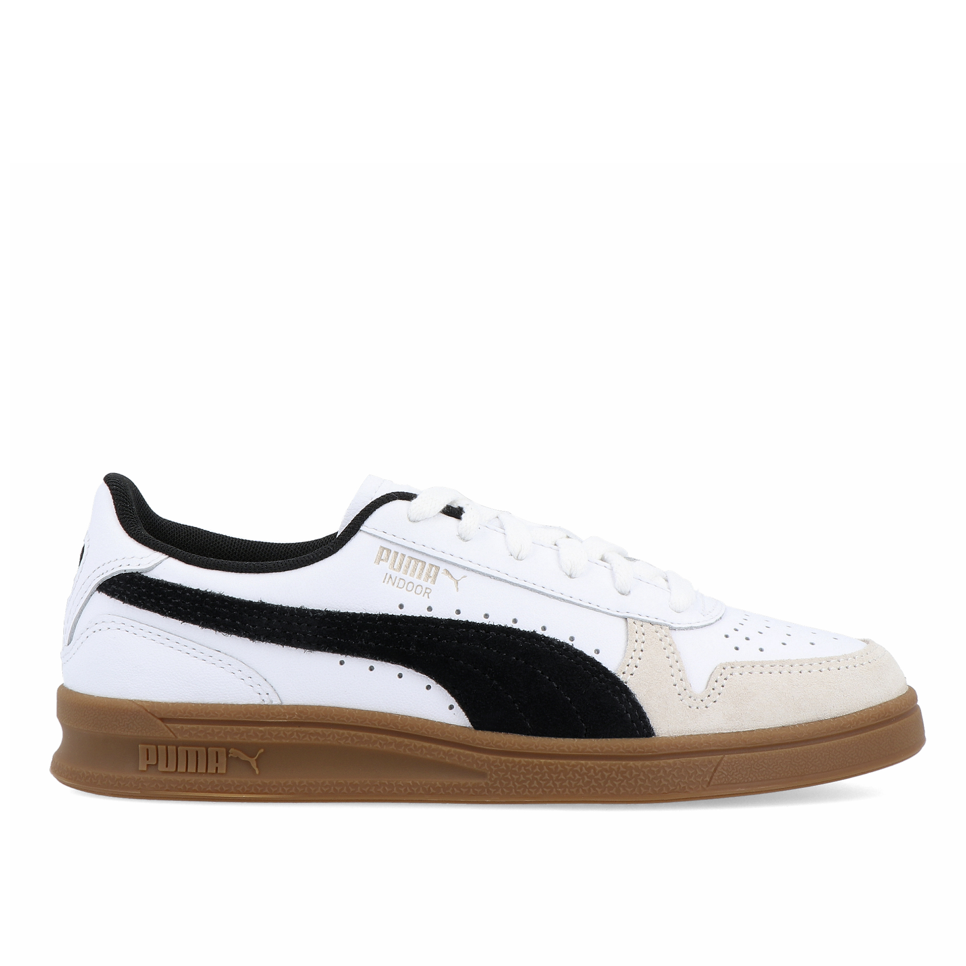 Puma Indoor - Puma White-puma Black-gum