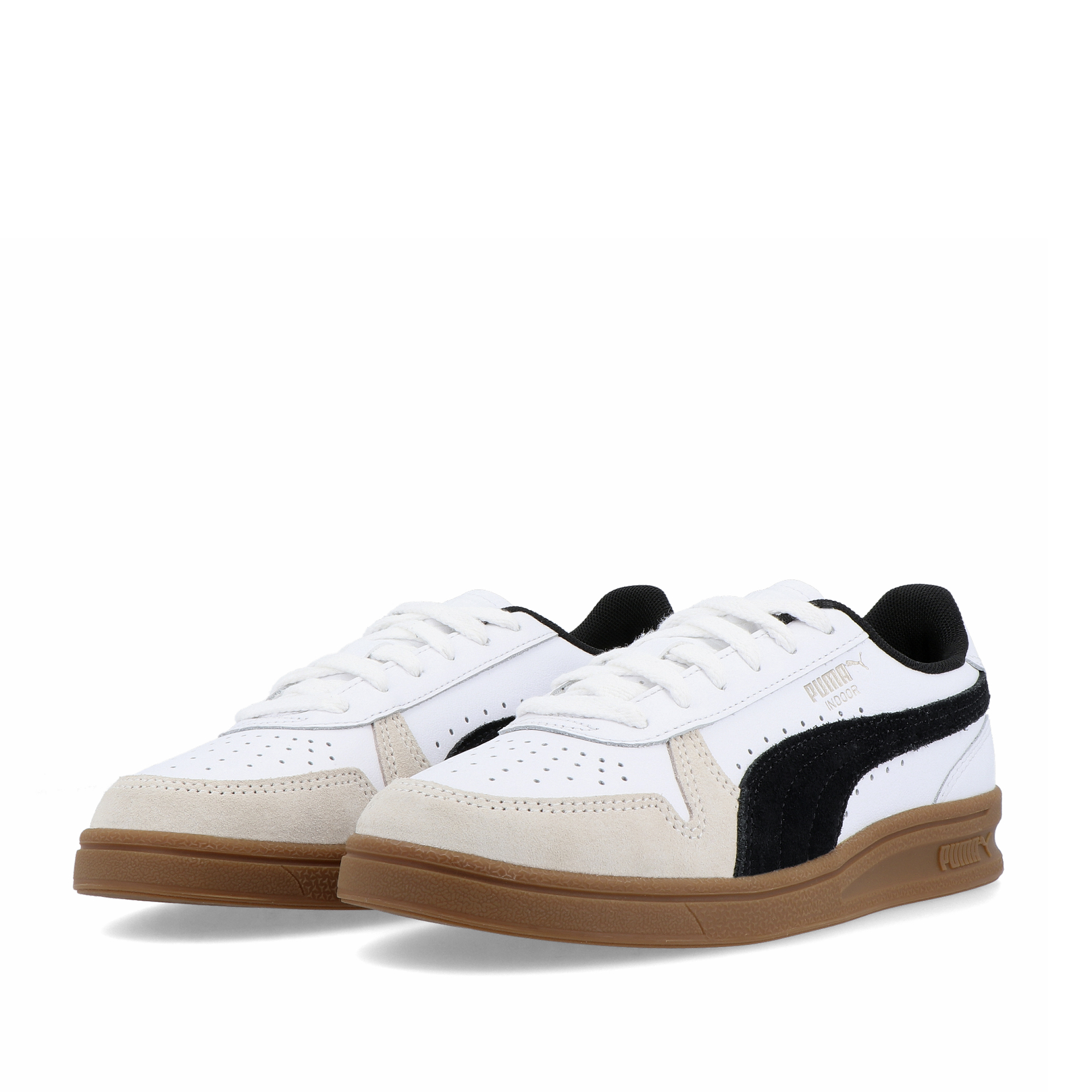 Puma Indoor - Puma White-puma Black-gum