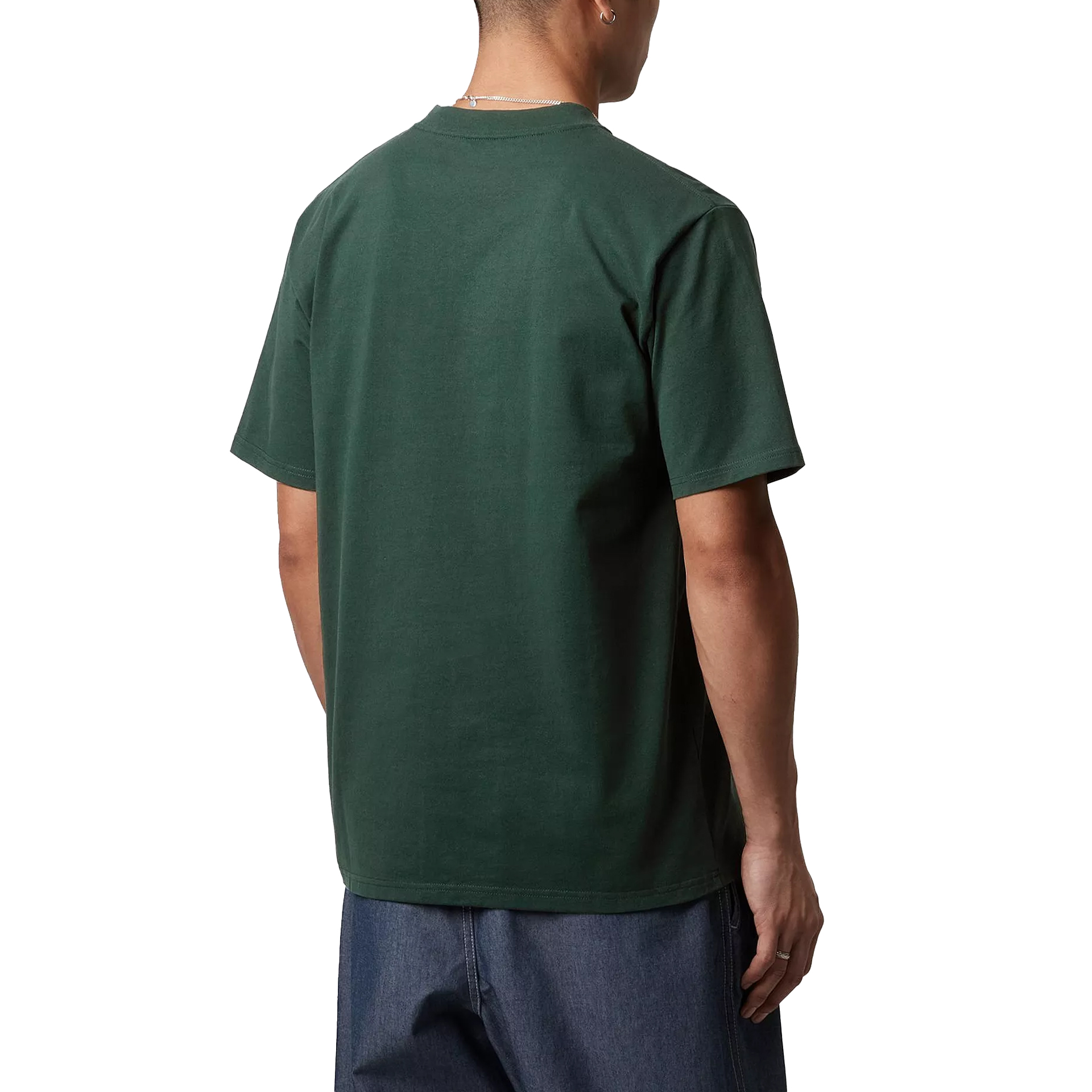 Carhartt Wip S/s University T-shirt Conifer  White