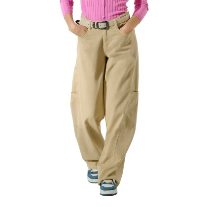 Only Onlprime Hw Wide Cut Pant Cc Pnt Pebble