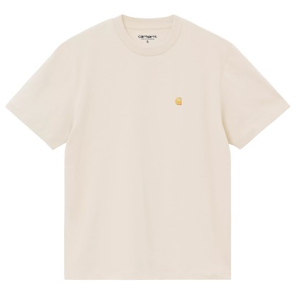 Carhartt Wip W  S/s Chase T-shirt Natural  Gold