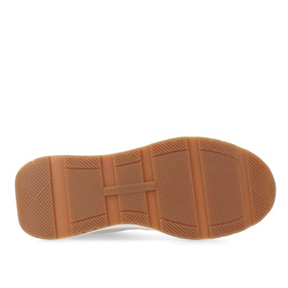 Tommy Hilfiger Casual Fashion Runner Lthr Mix Beige