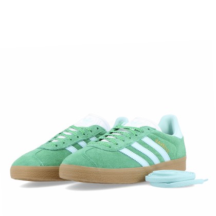 adidas Originals Gazelle W Green / Semi Flash Aqua / Gold Metallic