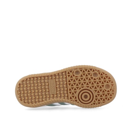 adidas Originals Samba OG El I Cloud White / Silver Green / Gum adidas Originals Samba OG El I Cloud White / Silver Green / Gum