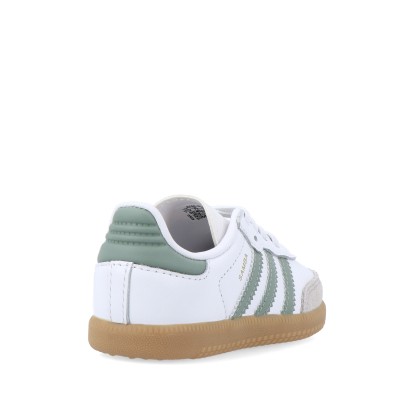 adidas Originals Samba OG El I Cloud White / Silver Green / Gum adidas Originals Samba OG El I Cloud White / Silver Green / Gum