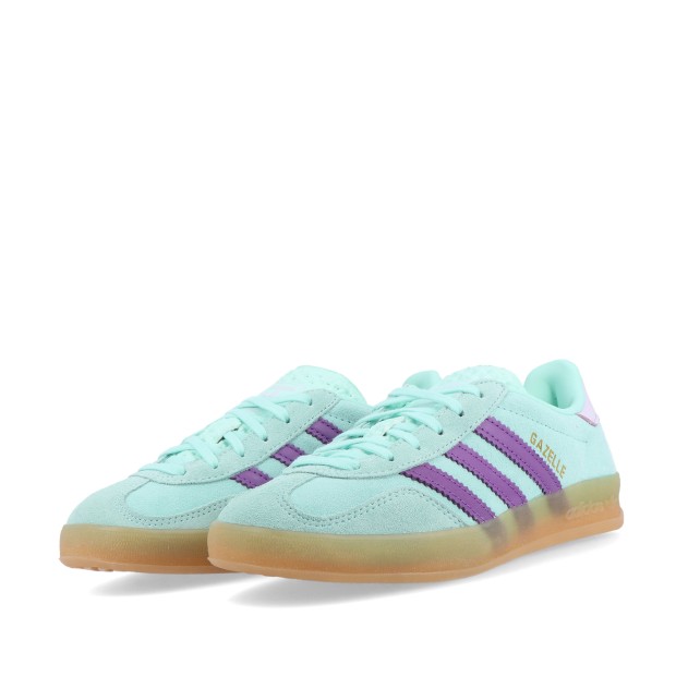 adidas Originals Gazelle Indoor W Clear Mint / Active Purple / Ice Lavender