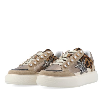 Exé Ch3595a-61 Camel Leopard Exé Ch3595a-61 Camel Leopard