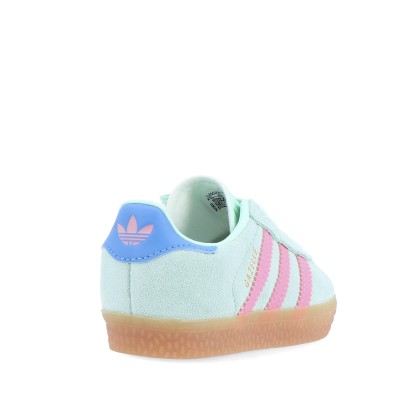 adidas Originals Gazelle Cf El I Clear Mint / Bliss Pink / Bright Blue adidas Originals Gazelle Cf El I Clear Mint / Bliss Pink / Bright Blue