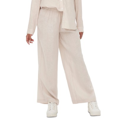 Only Onltokyo Life Hw Linen Blend Pnt Noos Moonbeam