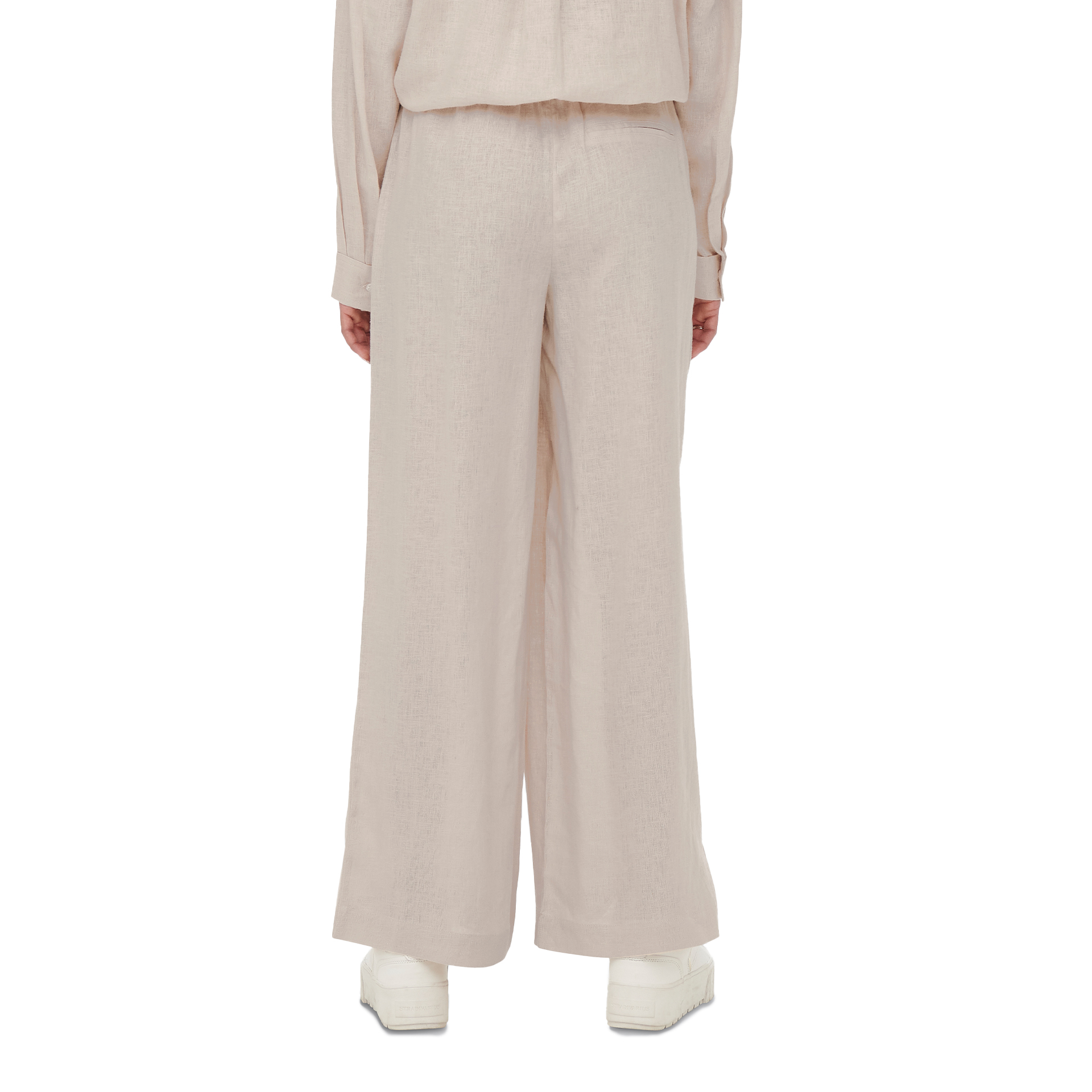 Only Onltokyo Life Hw Linen Blend Pnt Noos Moonbeam