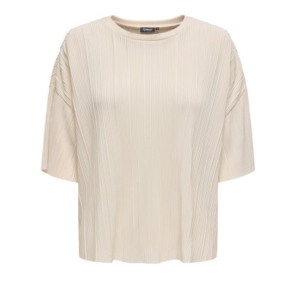 Only Onlravenna S/s Plisse Top Noos Jrs