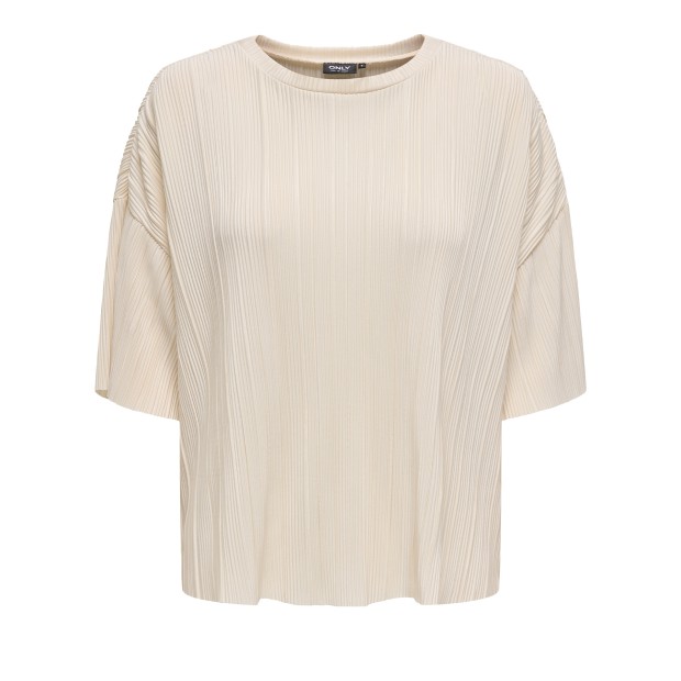 Only Onlravenna S/s Plisse Top Noos Jrs