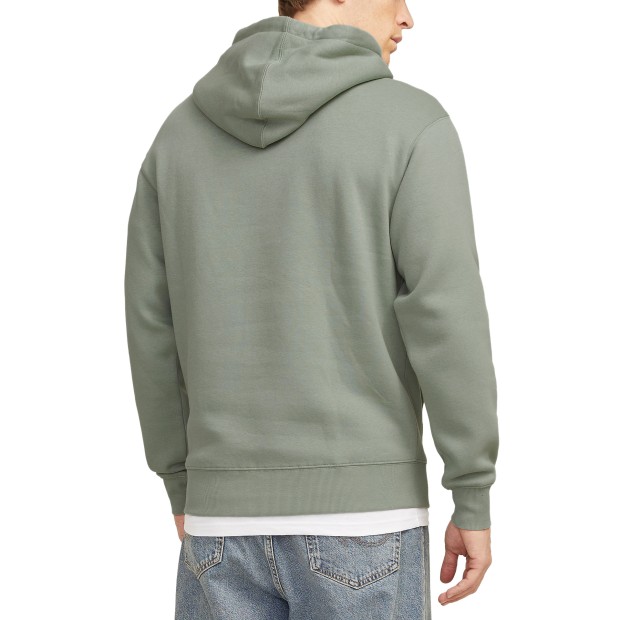Jack & Jones Jjestar Jj Sweat Hood Noos Iceberg Green