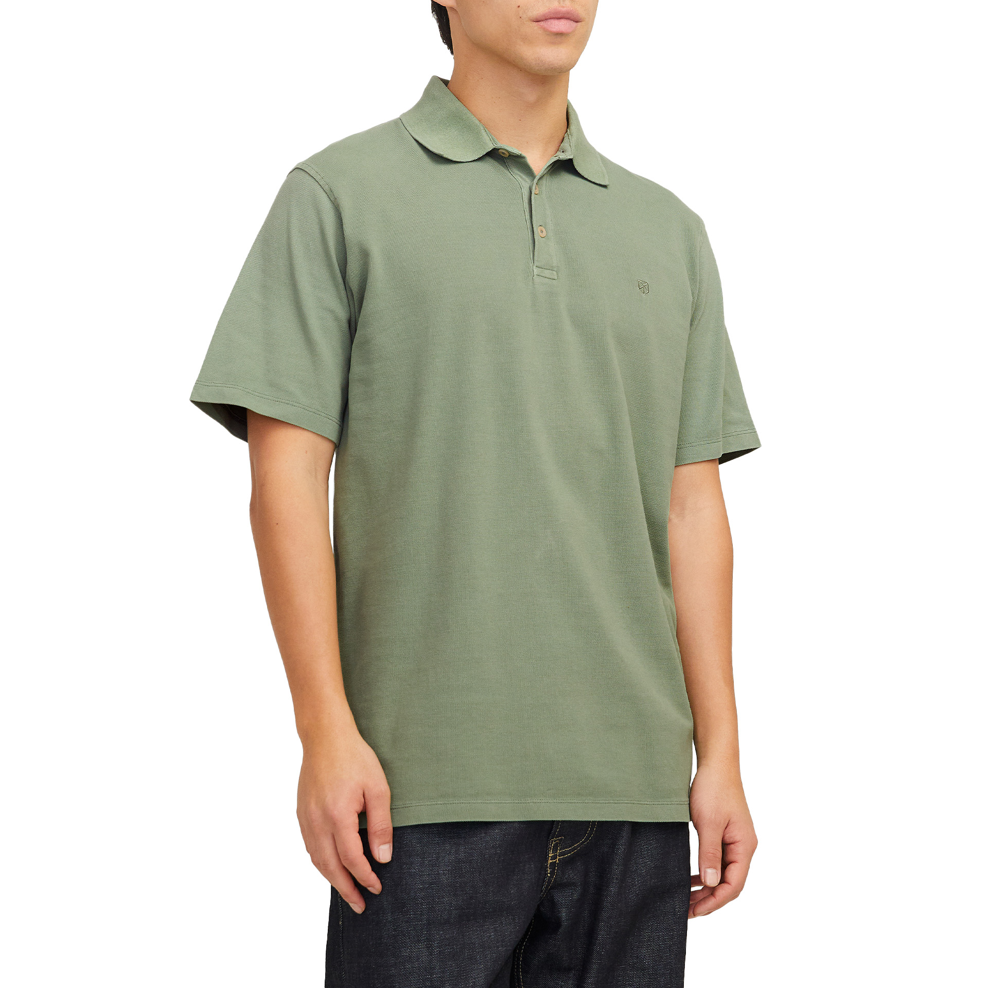 Jack & Jones Jprbluwilliam Wash Ss Polo Sn Dark Ivy