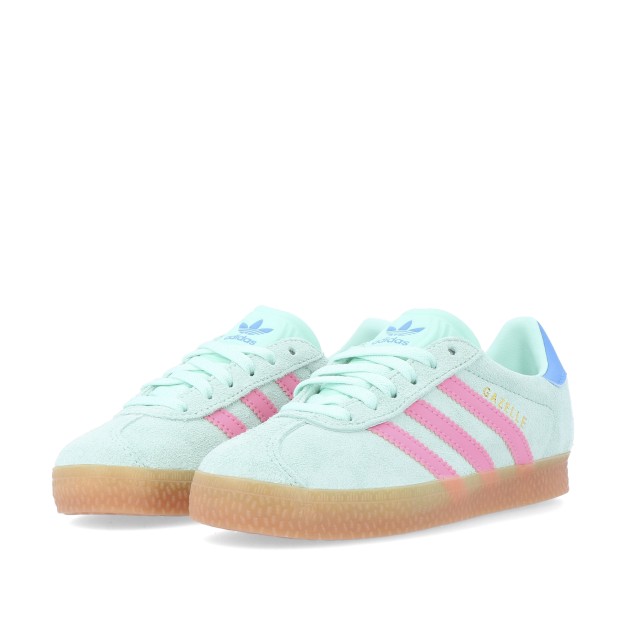 adidas Originals Gazelle C Clear Mint / Bliss Pink / Bright Blue