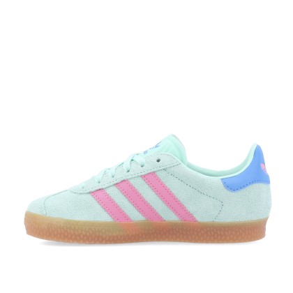 adidas Originals Gazelle C Clear Mint / Bliss Pink / Bright Blue adidas Originals Gazelle C Clear Mint / Bliss Pink / Bright Blue