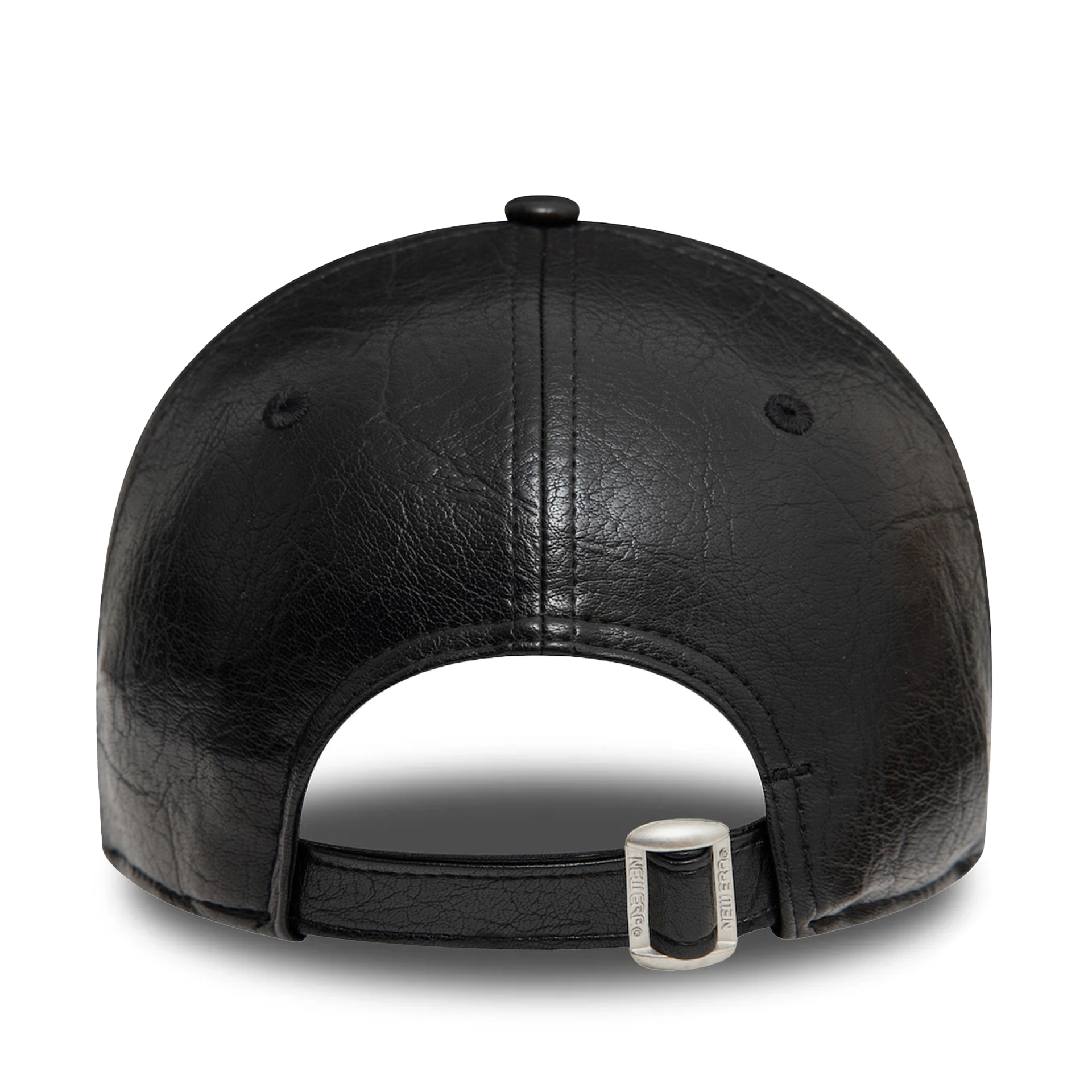 New Era Wmns Crinkled Pu 9forty Neyyan  Blkwhi Black