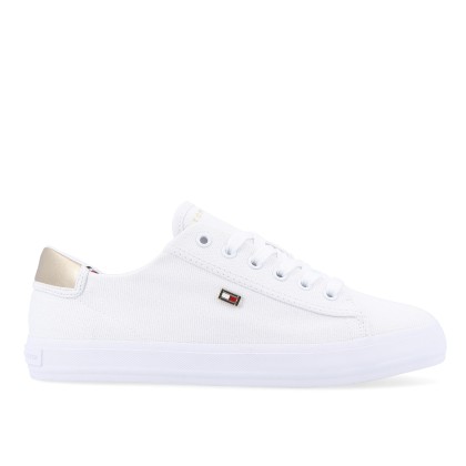 Tommy Hilfiger Vulc Canvas Lace Up White