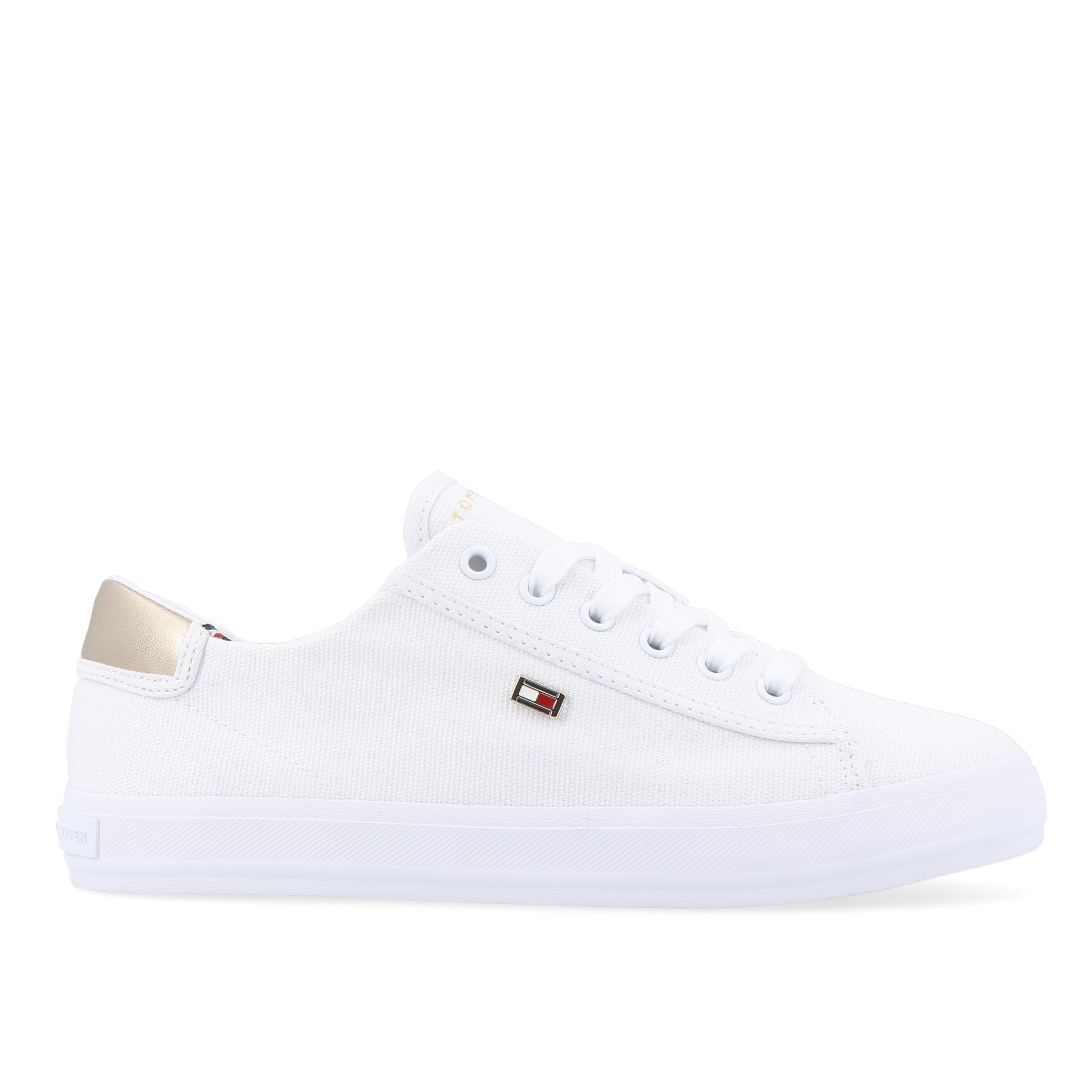 Tommy Hilfiger Vulc Canvas Lace Up White