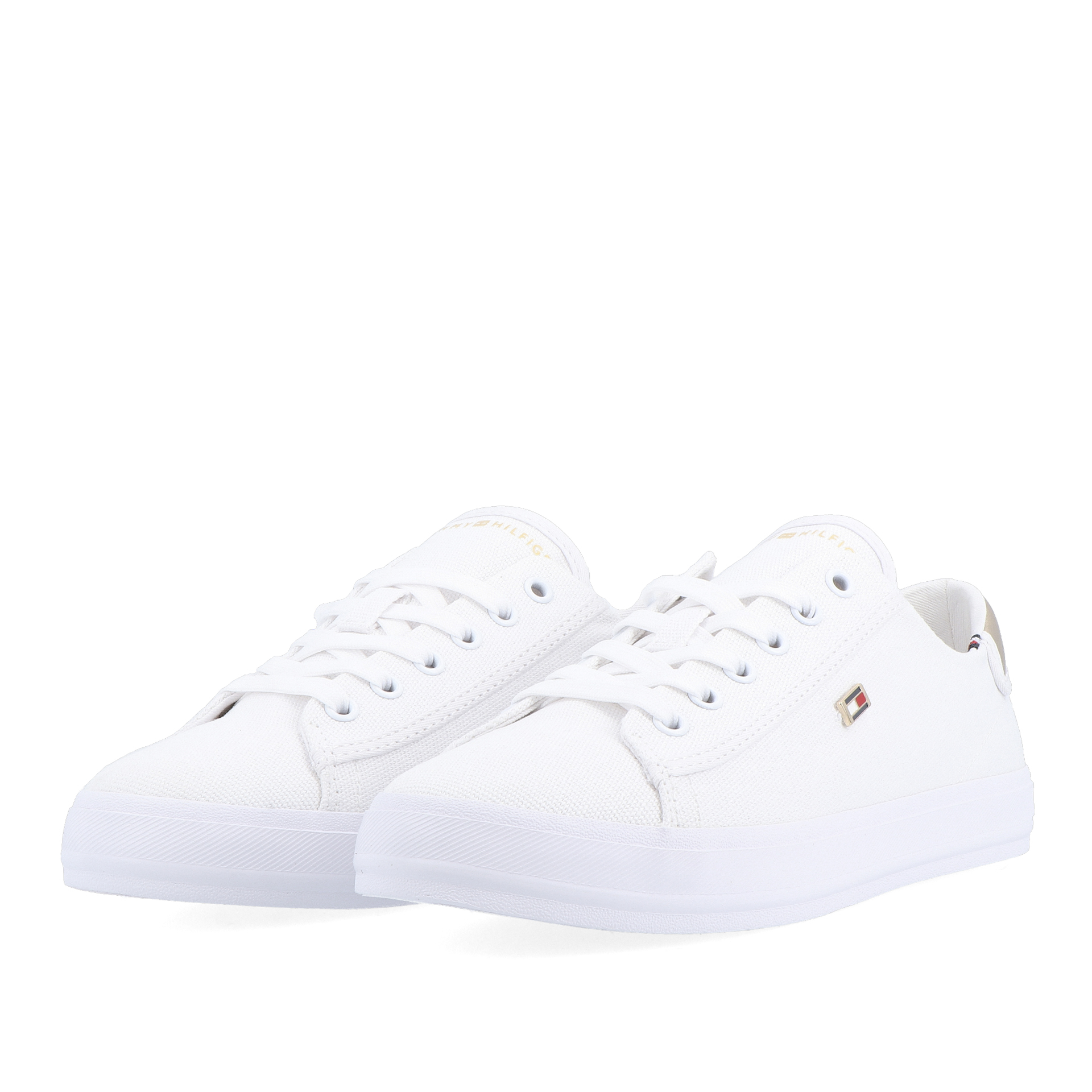 Tommy Hilfiger Vulc Canvas Lace Up White