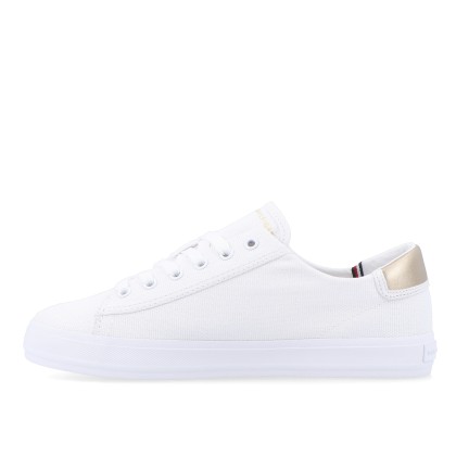 Tommy Hilfiger Vulc Canvas Lace Up White
