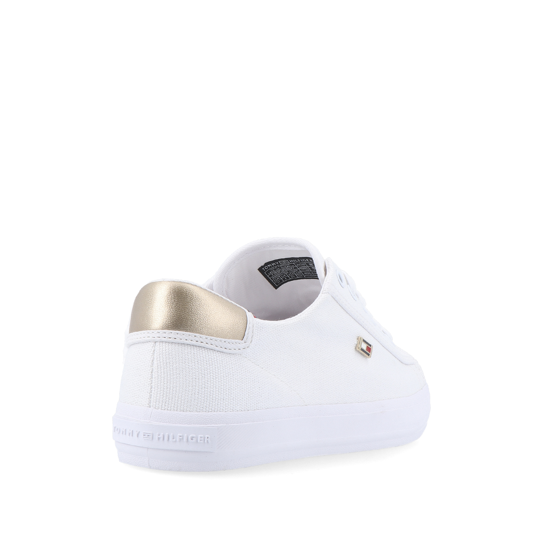 Tommy Hilfiger Vulc Canvas Lace Up White