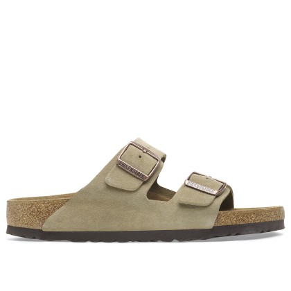 Birkenstock Arizona Suede Leather Taupe Birkenstock Arizona Suede Leather Taupe