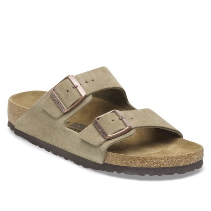 Birkenstock Arizona Suede Leather Taupe