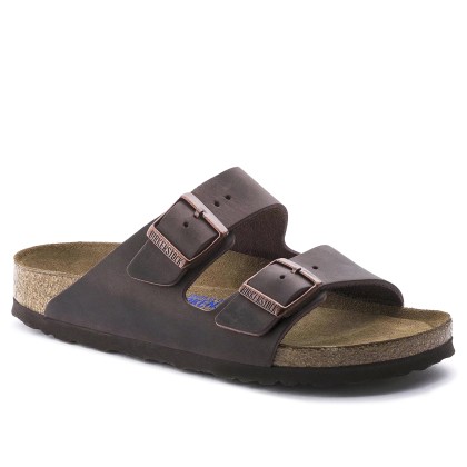 Birkenstock Arizona Soft Footbed Natural Leather Oiled Habana
