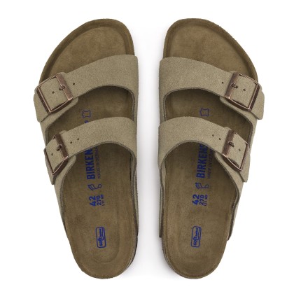 Birkenstock Arizona Soft Footbed Taupe Narrow Fit