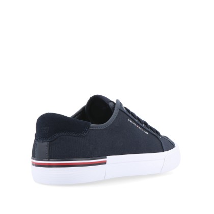 Tommy Hilfiger Core Corporate Vulc Canvas Blue Tommy Hilfiger Core Corporate Vulc Canvas Blue