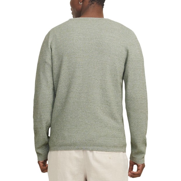 Jack & Jones Jjegeorge Knit Crew Neck Noos Iceberg Green