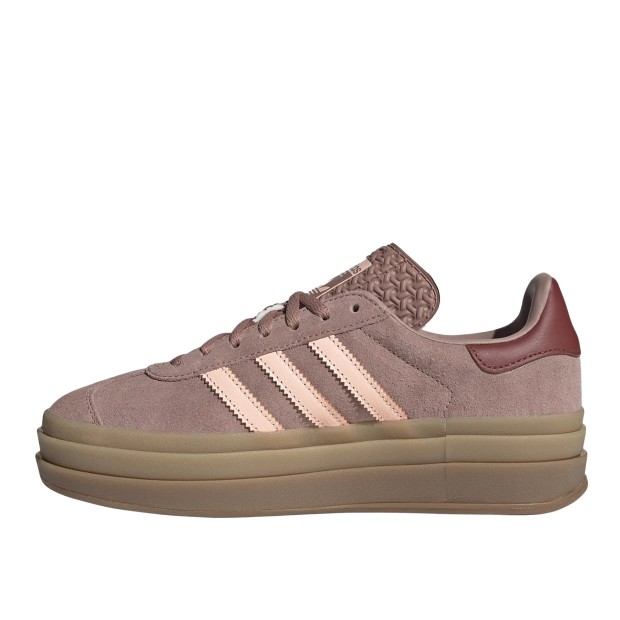 adidas Originals Gazelle Bold W Warm Clay / Clear Orange / Preloved Ruby